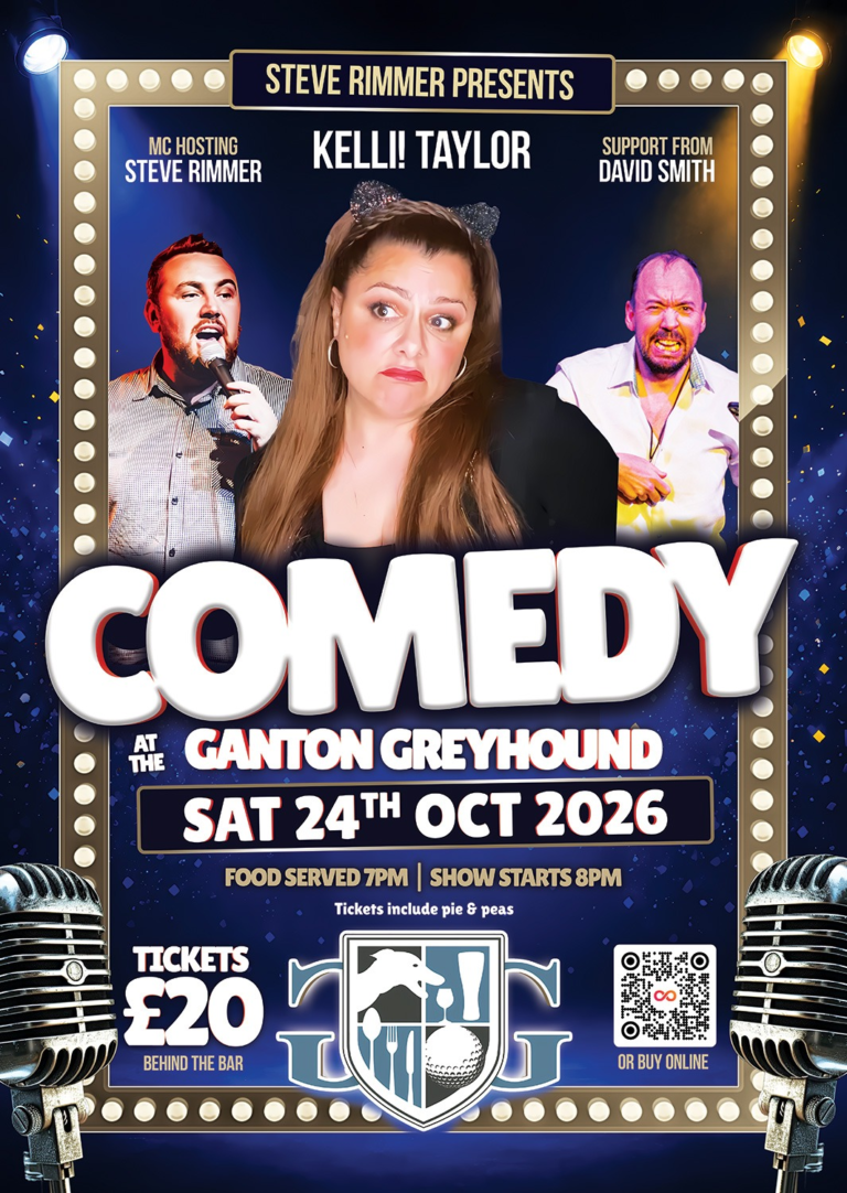 Comedy at the Ganton Greyhound